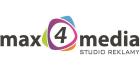 Studio reklamy Max4media sp. z o.o. logo