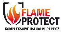 FLAME PROTECT KOMPLEKSOWE USŁUGI BHP I PPOŻ logo