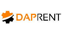 Wypożyczalnia sprzętu budowlanego DAPRENT logo