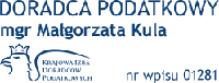 MAŁGORZATA KULA Biuro Obsługi Rachunkowo-Podatkowej logo