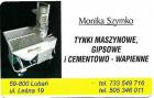 TYNKI MASZYNOWE,GIPSOWE I CEMENTOWO-WAPIENNE MONIKA SZYMKO