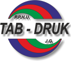 Poligrafia reklamowa PPHU Tab-Druk logo
