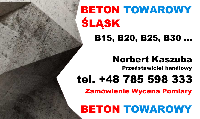 BETON TOWAROWY ŚLĄSK TEL. 785 598 333 logo