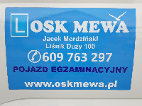 Ośrodek Szkolenia Kierowców MEWA Jacek Mordziński logo