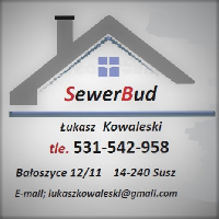 SewerBud        KOWALESKI ŁUKASZ logo