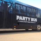 Party Bus imprezowy autobus, kawalerski, panieński, urodziny logo
