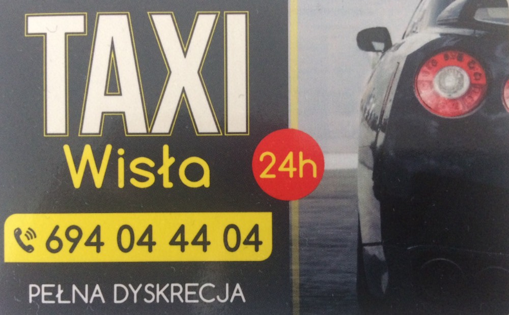 Taxi Wisła 24h (6 osób) - zakupy na telefon