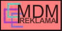 MDM REKLAMA DARIUSZ KĘDZIERSKI logo