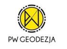 Logo firmy PW Geodezja - geodeta Piotr Wolanin