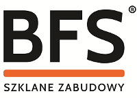 BFS szklane zabudowy - salon w ogrodzie