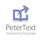 PETERTEXT Piotr Banaszek logo