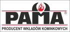 Kominki, Wkłady kominkowe  PAMA logo