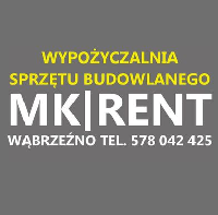 Wypożyczalnia Sprzętu Budowlanego MK RENT Wąbrzeźno logo