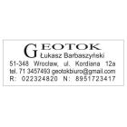 GEOTOK ŁUKASZ BARBASZYŃSKI