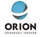 Orion Znakowanie Towarów sp. z o.o. logo