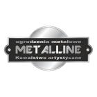 "Metalline" logo