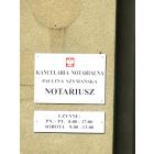 KANCELARIA NOTARIALNA NOTARIUSZ